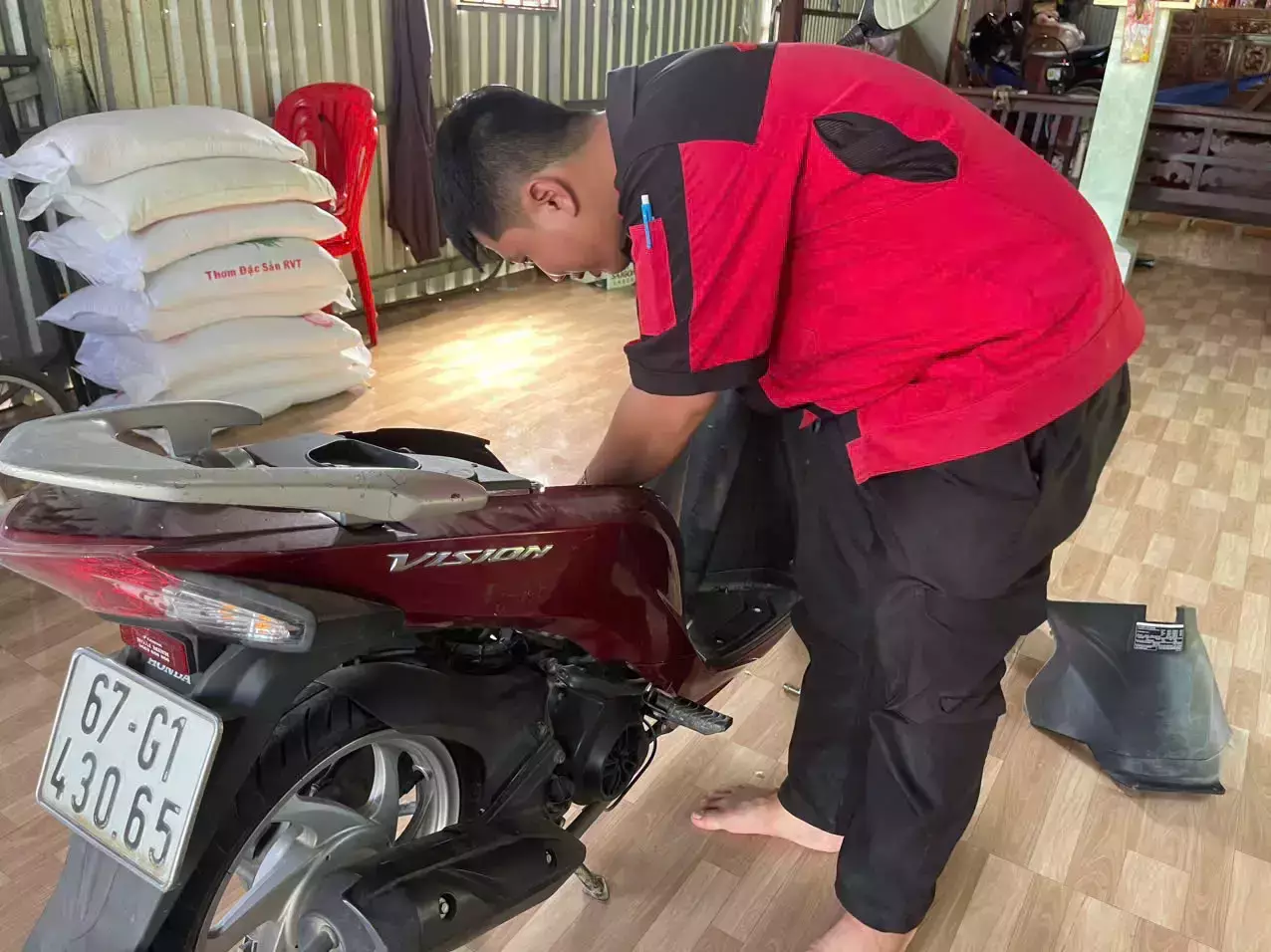 Dịch vụ bảo dưỡng lưu động tại Honda Kim Châu